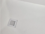 Receveur de douche, sur mesure : Largeur 100 à 210 cm x l. 70 à 110 cm. Bac à douche en résine Akrytan® anti glissant, finition ardoise, 10 couleurs, Livraison offerte et rapide